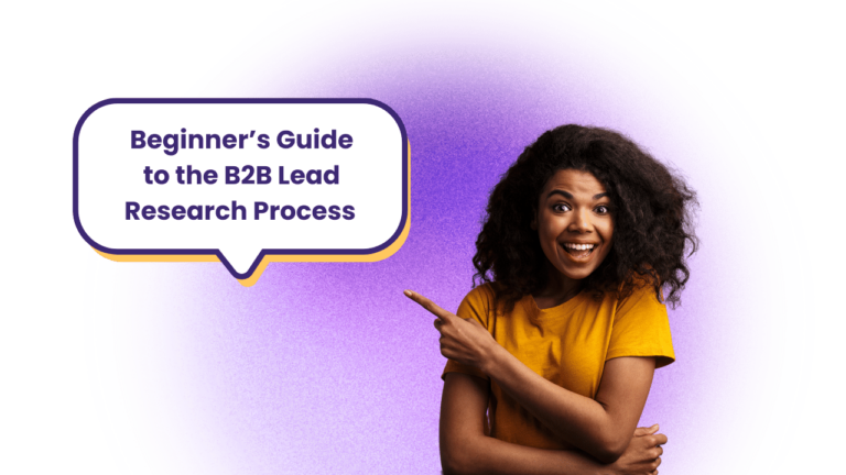 b2b lead research process