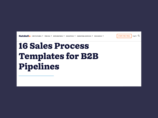 B2B sales strategy templates: The ideal solution to your B2B sales strategy framework challenges