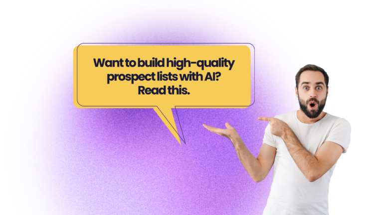 Create outbound prospecting list with AI