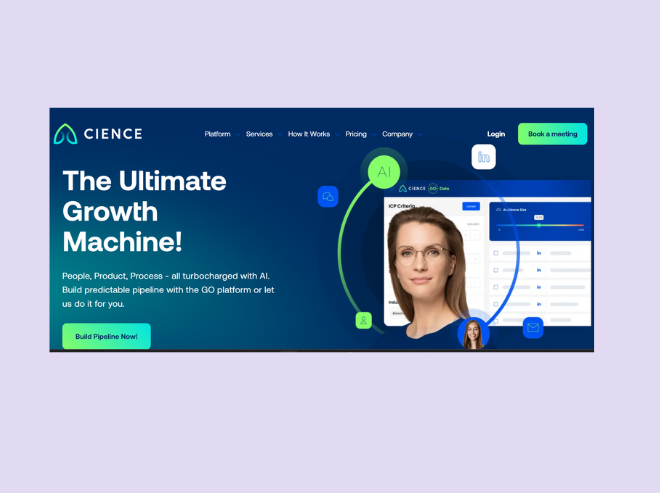 CIENCE - Belkins.io competitor offering software + services for B2B lead generation 